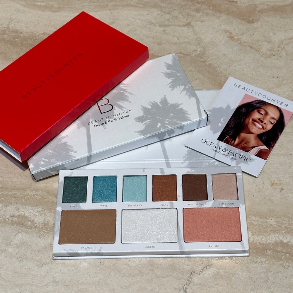BeautyCounter Ocean & Pacific palette (RARE)